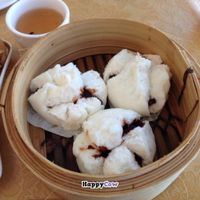 vegetarian BBQ pork buns at Pu Kwong in Logan City