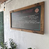 Savoury menu at Vegansté in Providencia