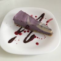 Berry cheesecake  at Pure on Raw in Sheffield