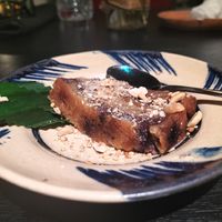 Roasted banana cake at Shamballa Vegetarian Restaurant & Greenhouse in Da Nang