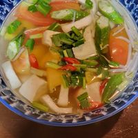 Amazing sour soup 🍲 😋 at Ẩm Thực Chay Đại Bình in Da Nang