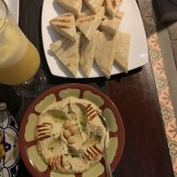 Hummus mezze  at Chambers in Galle
