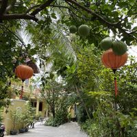 Entrance area - The Garden Café & Vegetarian Food, Hue  at The Garden Cafe & Vegetarian Food in Hue