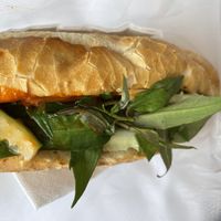 Vegan banh mi from The Garden Café & Vegetarian Food, Hue  at The Garden Cafe & Vegetarian Food in Hue
