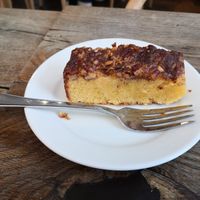 Orange and pecan olive oil cake at Fred & Ginger Coffee in Berkhamsted