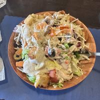 Vegan Dinner Salad   at Town Hall Pizza in Berrien Springs