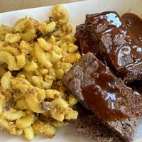 Ribs and Mac & cheese  at Better Chew Kitchen - Vallejo in Vallejo