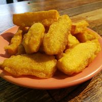 battered sweet potato fries at Amitābha  - 阿彌搭巴 in Jian