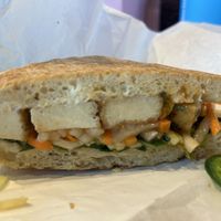 Vegan banh mi - very good!   at Mendocino Farms - Land Park in Sacramento