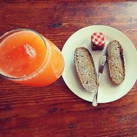 natural juice at The Hangover Corner in Ibiza