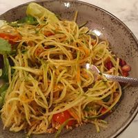 Papaya Salad at Meat The Vegans in North West London