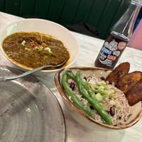 Ziegen Curry - wer es scharf mag, wird es lieben! ⭐️⭐️⭐️⭐️⭐️  at Meat The Vegans in North West London