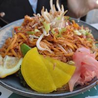 The Sichuan Noodles (14.9£) at Meat The Vegans in North West London