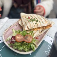 Quesadilla « chicken"  at Meat The Vegans in North West London