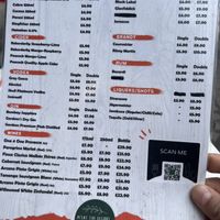 Menu  at Meat The Vegans in North West London