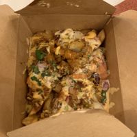Loaded fries  at Meat The Vegans in North West London