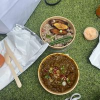   at Meat The Vegans in North West London