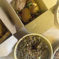   at Meat The Vegans in North West London