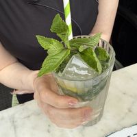 lemonade (virgin mochito)  at Meat The Vegans in North West London