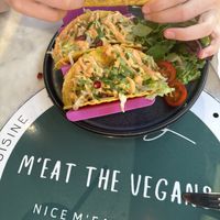   at Meat The Vegans in North West London