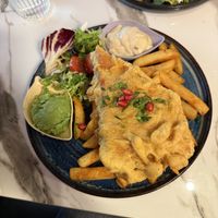 Fish n chips  at Meat The Vegans in North West London