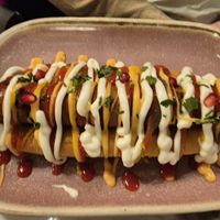 Hot dog. at Meat The Vegans in North West London