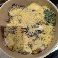 Samosa chaat at Meat The Vegans in North West London