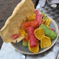 Assorted Pappadom Basket  at Meat The Vegans in North West London