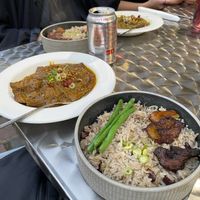 Goat curry  at Meat The Vegans in North West London