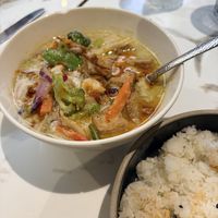 Thai green curry    at Meat The Vegans in North West London