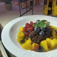 chocolate mousse 🤤  at Mathilda Vegan in Munich