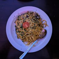 Carbonara at Mathilda Vegan in Munich