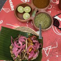   at Taco Santo in Mexico City