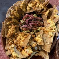 Nachos  at Taco Santo in Mexico City