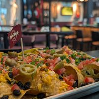 Vegan nachos at DXB - Hard Rock Cafe - T3 - B in Dubai