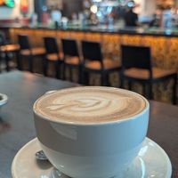 Oat flattie at DXB - Hard Rock Cafe - T3 - B in Dubai