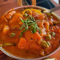 Biriyani sauce at Kashmir Indian Restaurant in Christchurch