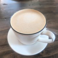 London fog with soy milk at Wasp & Sprout in Nairobi