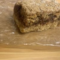 Berry crumble flapjackk  at The Wild Strawberry in Keswick