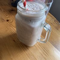 Chocolate milkshake with soya   at The Wild Strawberry in Keswick