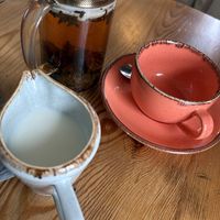 Earl grey tea  at The Wild Strawberry in Keswick