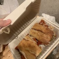 Chicken parm  at Greens and Grains in Voorhees