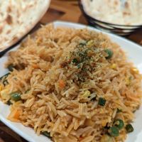 Vege briyani at Rajmahal in Jeju
