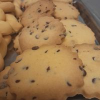 Biscotti vegani gluten free con gocce cioccolato at La Vale Bakery - Glutenfree in Milazzo