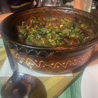 The vegan casserole (must pre-order at least 3 hours in advance).  at Kaj Kanevche  in Ohrid