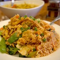 Vegetable Fried Ricee  at Thai Rama in Torrance