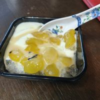 Date fruit yogurt at Quận Chay Thien Tam in Nha Trang