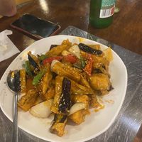 Eggplant dish   at Maehwayangkkochi myeongdongjeom - 매화양꼬치 명동점 in Seoul