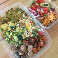 I got 3 meals out of this.  at Cuenco in Mendoza