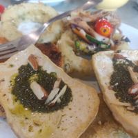 Buffet plate at Cuenco in Mendoza